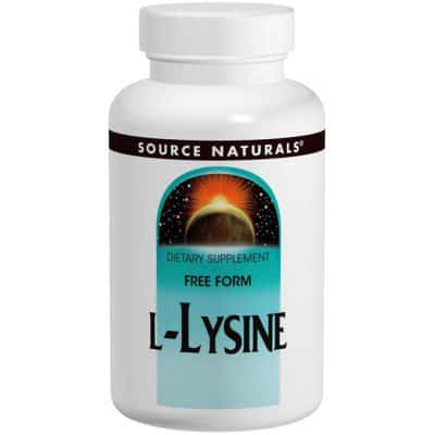 9. Source Naturals L-Lysine