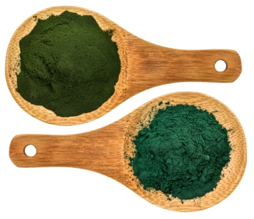 difference between chlorella and spirulina