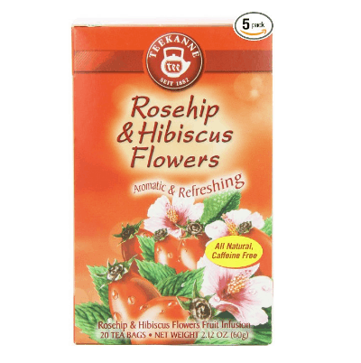 8. Teekanne with Hibiscus Flowers