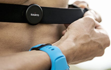 chest strap heart rate monitor