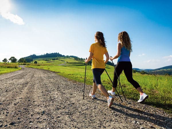 40 min brisk walk calories