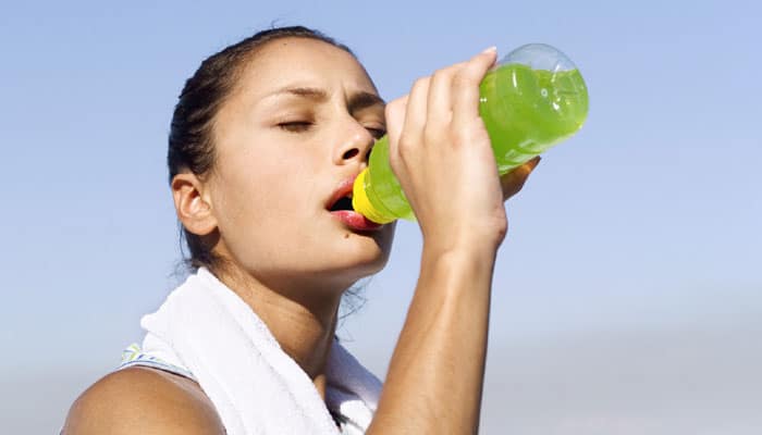 drinking electrolyte supplements
