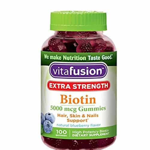 2. Vitafusion Extra Strength Biotin Gummies