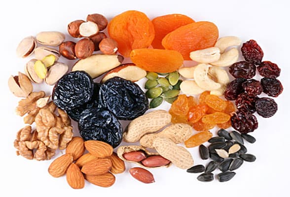 dry fruits and nuts