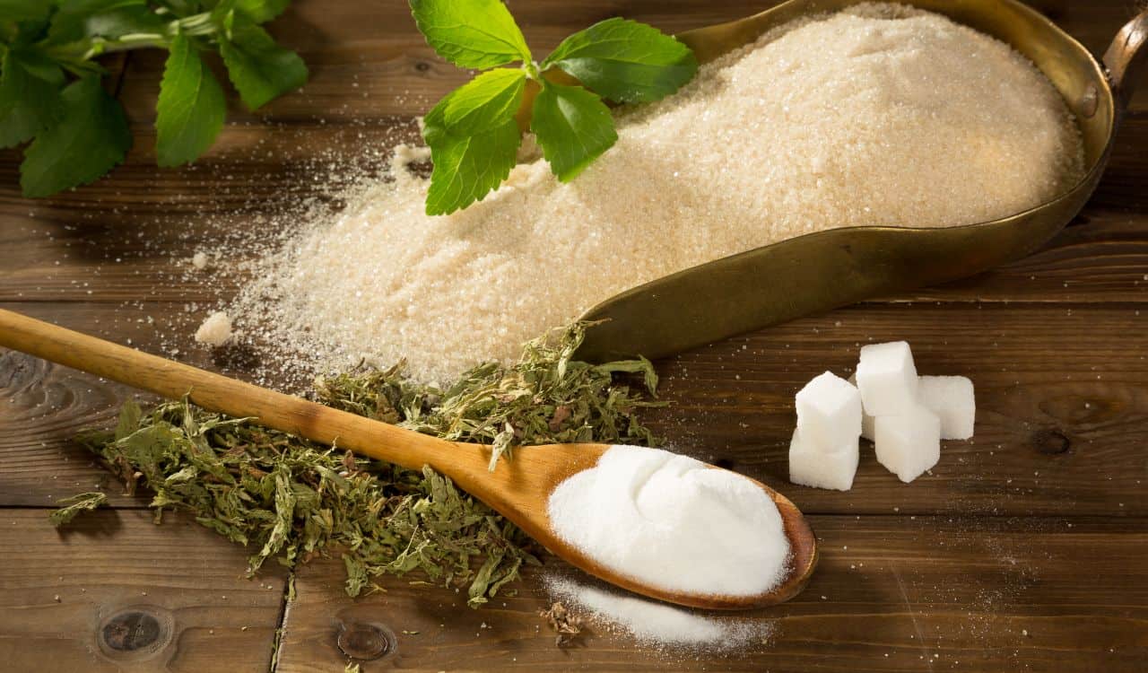 Crystal Sugar and Lumps with Natural Stevia Sweetener