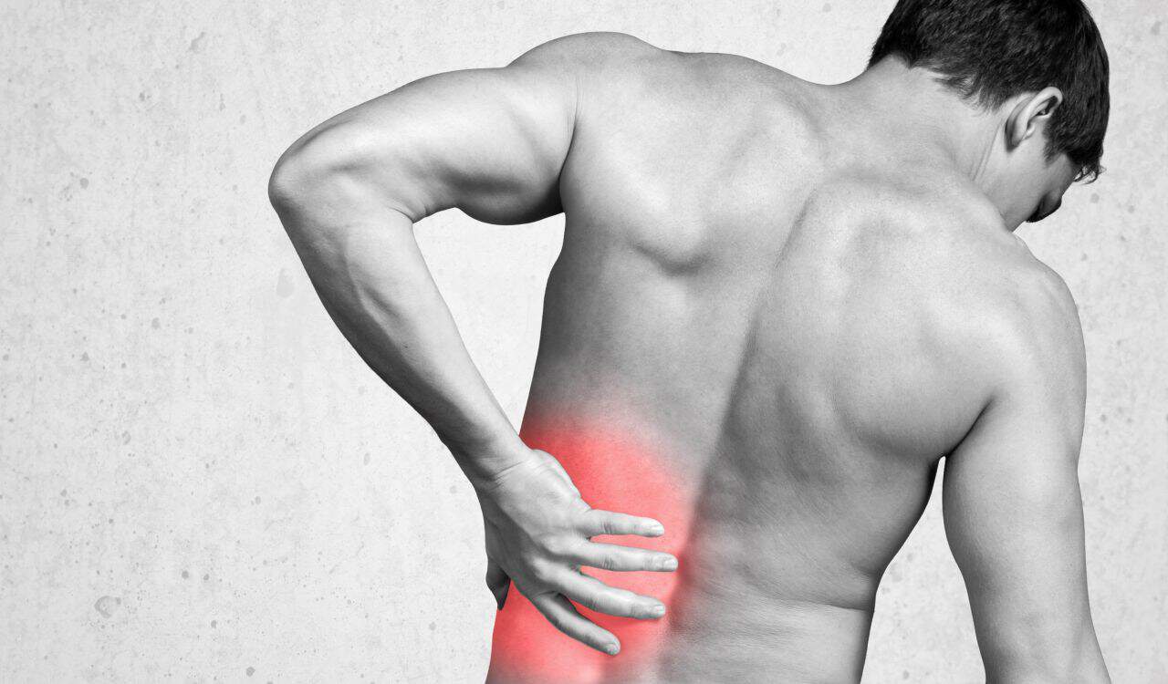 Man Suffer Back Pain