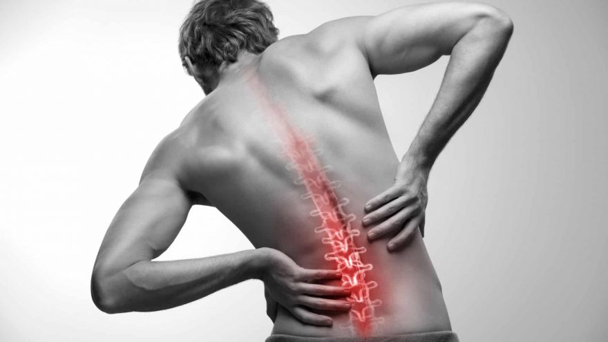 Man Suffering Back Pain